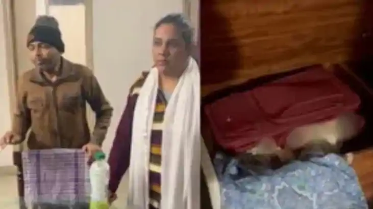 किराया मांगने पर मकान मालकिन की हत्या कर  शव को काटकर सूटकेस