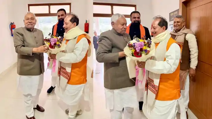 सीएम नीतीश विजय सिन्हा 