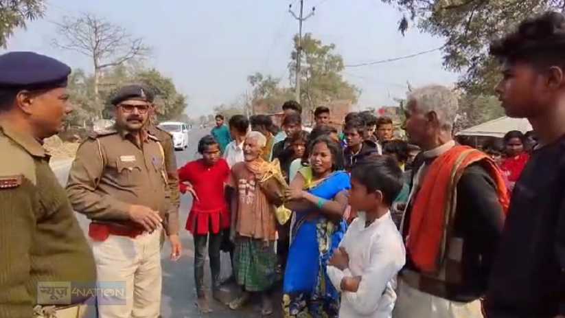 BIHAR CRIME - सड़क पार कर रही बच्ची को तेज रफ्तार कार ने मार