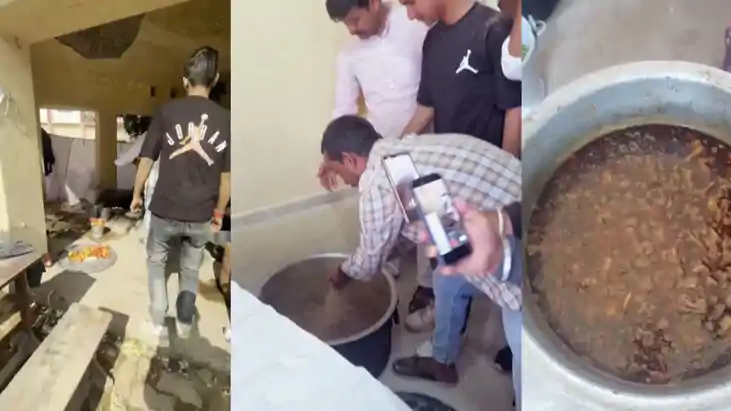 Uproar over serving of mutton at the foundation day celebrat