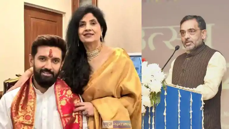 Chirag Paswan mother Reena Paswan 