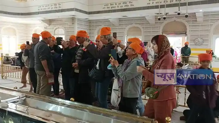 Patna Sahib: पटना साहिब में लगा ग्रीक सैलानियों का जमावड़ा! 