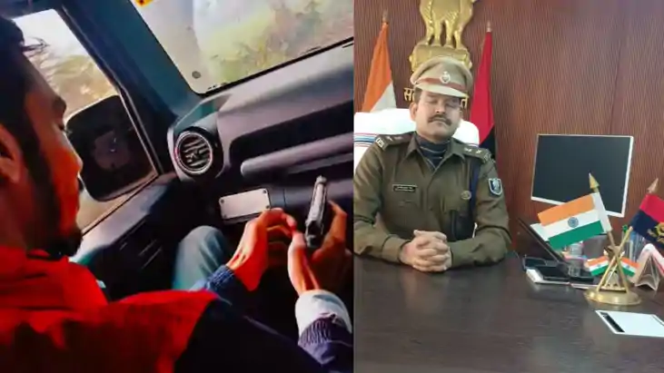 Muzaffarpur Youth Waving Weapons Photo Goes Viral SSP Warns 