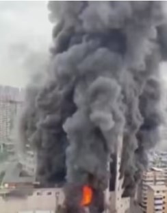 चीन में दर्दनाक हादसा,  शॉपिंग मॉल में लगी आग,  16 लोगों की मौत, मचा हड़कंप 