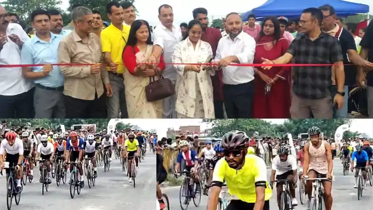 18th state level road cycling championship starts 250 cyclis