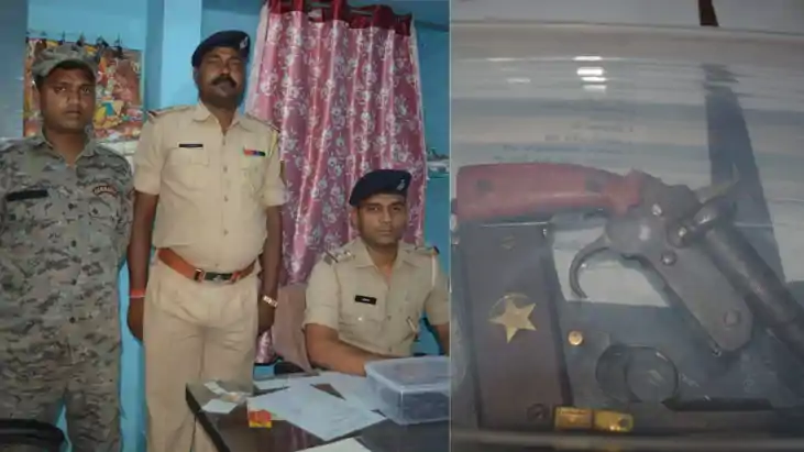 पुलिस को देख ऑटो से कूदकर भागे बदमाश: चेकिंग के दौरान फेंके 