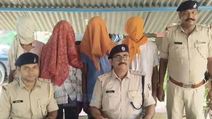 Patna shahjahanpur loot case solved five arrested