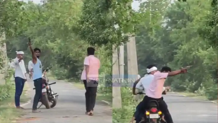 Jehanabad Gun Waving Youths on Bullet Bike Trigger Police Cr