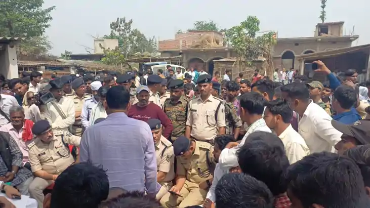 Bihar Crime : मुजफ्फरपुर में पुलिस की गोली से ग्रामीण की मौत