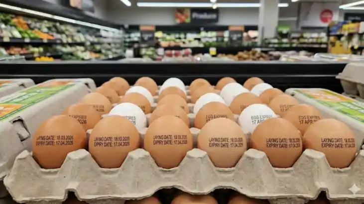 अब हर अंडे पर छपेगी एक्सपायरी डेट, 1 अप्रैल से नियम न मानने 