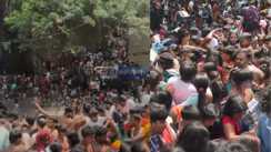 Bihar Kakolat Waterfall: ककोलत जलप्रपात पर बेकाबू भीड़, हादसे का मंडरा रहा खतरा, प्रशासन अलर्ट