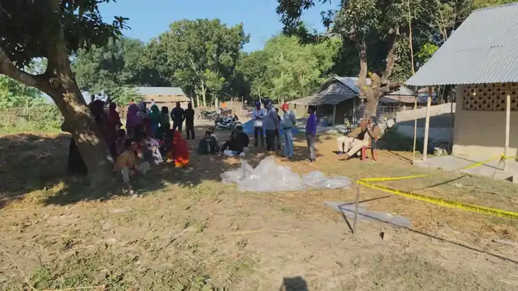 जमीन विवाद में व्यक्ति की गला रेतकर की हत्या, परिजनों ने पड़