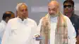 Amit Shah - Nitish Kumar 