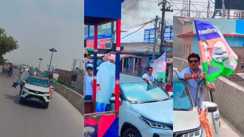 Bihar Vidhansabha Chunav 2025: चुनावी रण में शो ऑफ या कानून की अनदेखी? डेहरी से LJP प्रत्याशी का फॉर्च्यूनर पर स्टंट वीडियो वायरल