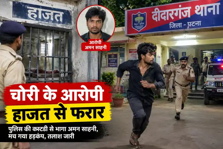 Patna Didarganj police station escape