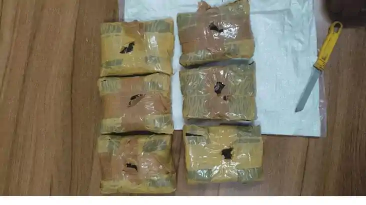 Bihar STF DRI operation charas seizure