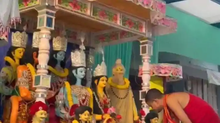 छपरा के रामराज चौक का 84 साल पुराना राम दरबार: 1942 से चली आ