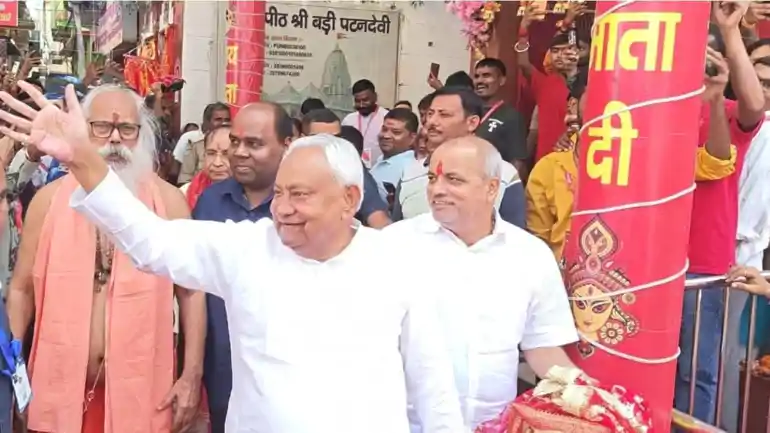 Nitish Kumar on Maha Ashtami