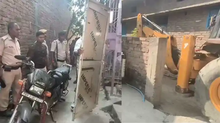 हत्या मामले में फरार आरोपियों के खिलाफ पुलिस की बड़ी कार्रवा