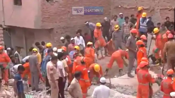 Building collapsed