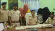 Bihar News : भोजपुर में पुलिस की बड़ी कार्रवाई, दो राइफल, एक कट्टा और कारतूस के साथ चार शातिर अपराधी गिरफ्तार