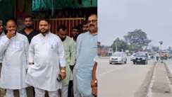 तेजस्वी का राजभवन मार्च,गया-आरा से पहुंचे कार्यकर्ता,पटना में पहली बार सड़क पर बैरिकेडिंग