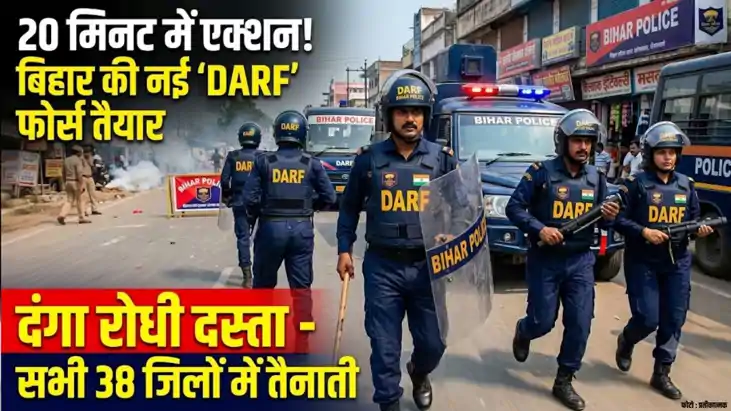 Bihar Police created Districts Anti Riot Force