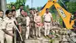 Bihar News : हत्याकांड के फरार आरोपी के घर पर मुजफ्फरपुर पुलिस का चला बुलडोजर, कुर्की-जब्ती की हुई कार्रवाई