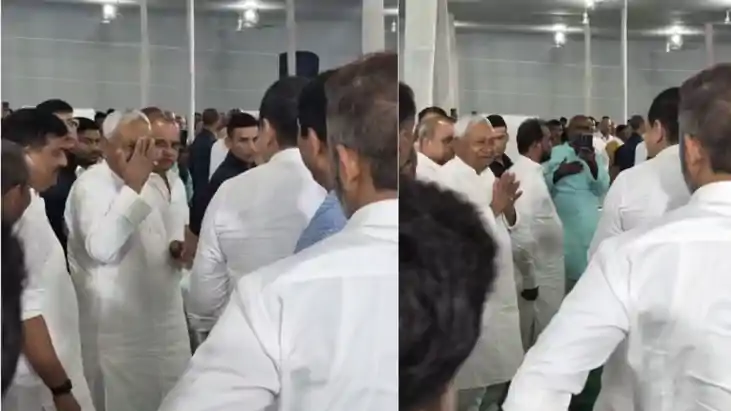 Bihar News : पूर्व मंत्री श्याम रजक के आवास पर सीएम नीतीश कु
