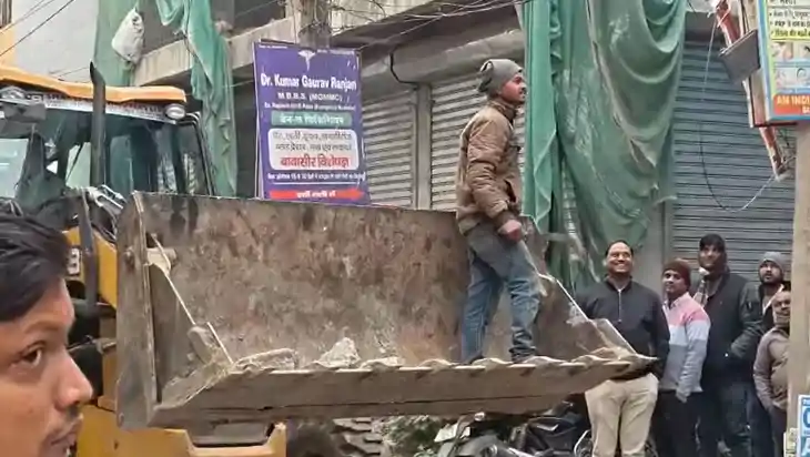 Encroachment Crackdown in Katihar 