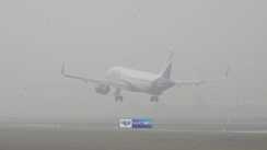 Dense fog at Patna airport