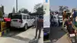 Patna DySP car was hit from the wrong side causing chaos