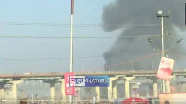 Fire in Mahakumbh