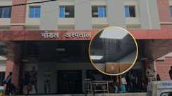 Patients Treated Under Leaking Roof in 37 Cr Gopalganj Hospital