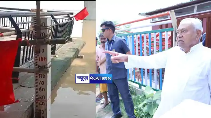 Ganga water level crosses danger in Patna 