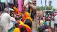 lightning strike father died son injured during paddy cultivation