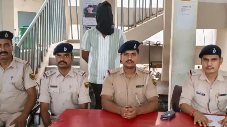 patna naubatpur police arrested notorious-criminal-nandan-ma
