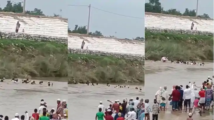 Bihar News : सीतामढ़ी में बड़ा नाव हादसा टला, बागमती की बीच 