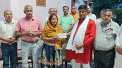 mla ajit kumar ntpc provides compensation