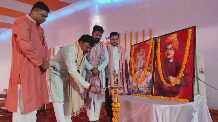 अभाविप का प्रांत अभ्यास वर्ग शुरू: भारत माता के पूजन के साथ 