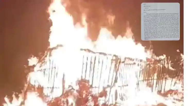 Patna maner land dispute hut burnt