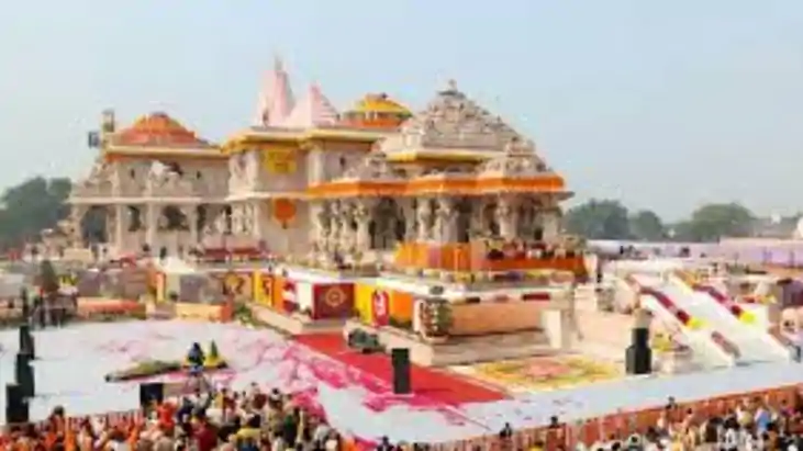 Historic Ram Yantra Installation in Ayodhya by Murmu today b