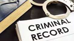 Criminal cases against  Rajya Sabha MP 