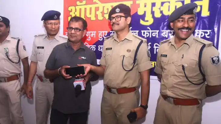 Bihar News : मुजफ्फरपुर पुलिस ने 'ऑपरेशन मुस्कान के तहत 40 ल