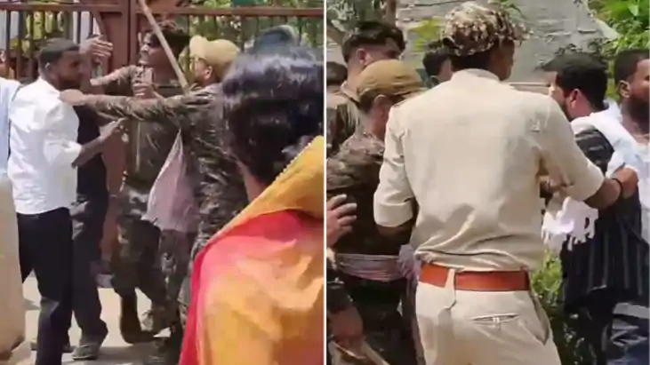 ककोलत जलप्रपात में वन कर्मियों की दबंगई: युवक की पिटाई का वी