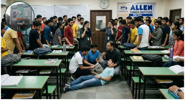 Allen Institute Patna Student Fainted