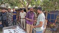 Purnea STF Busts Mini Gun Factory Running 20 Feet Underground