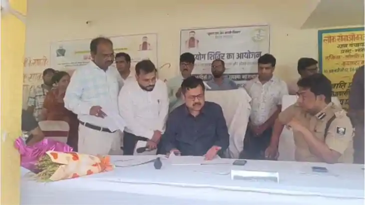 सीएम  के फरमान का असर शुरू : 'सहयोग शिविर' के पहले ही दिन बड