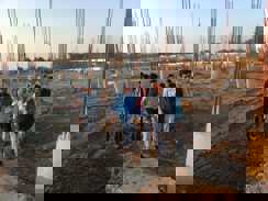 पर्यटन विभाग के द्वारा बनाए जा रहे मार्ग सुविधा परियोजना का निरीक्षण करने पहुंचे डीएम, कहा – जिले की बनेगी पहचान