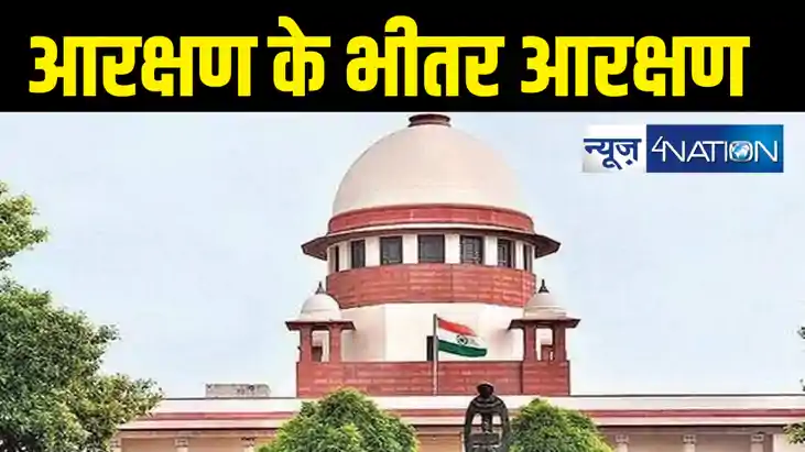 'आरक्षण के भीतर मिलेगा आरक्षण '... सुप्रीम कोर्ट ने लगाई मुह